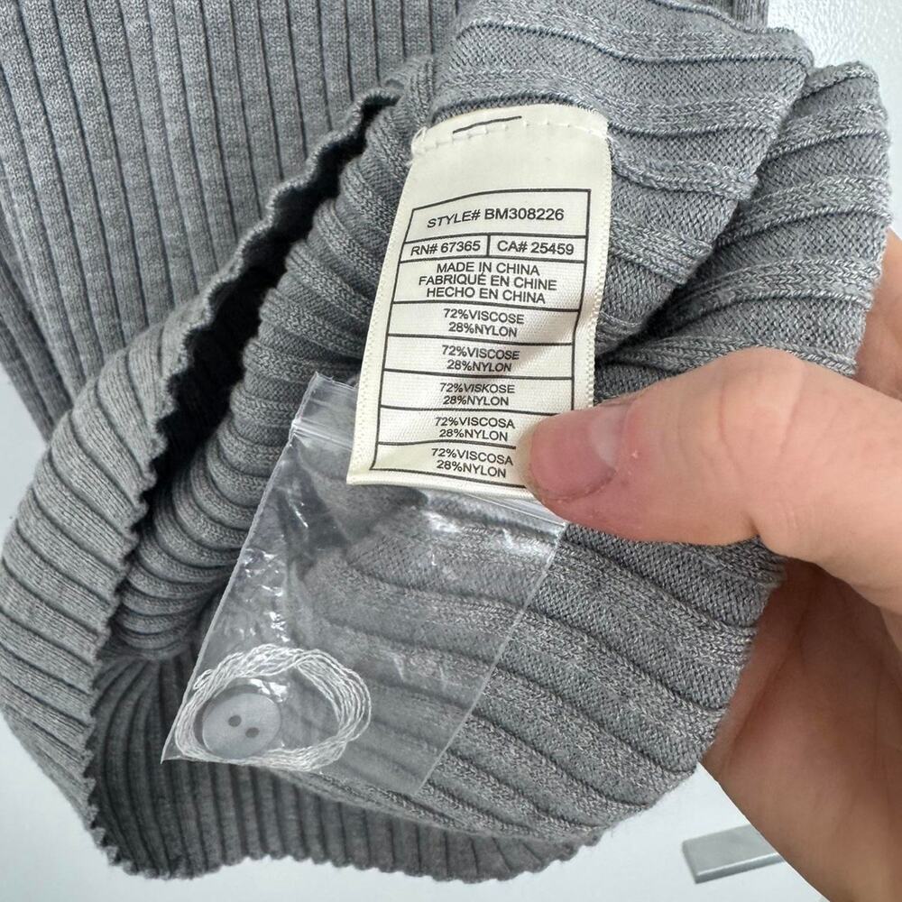 Steve madden ribbed heather grey dress - Picture 8 of 8